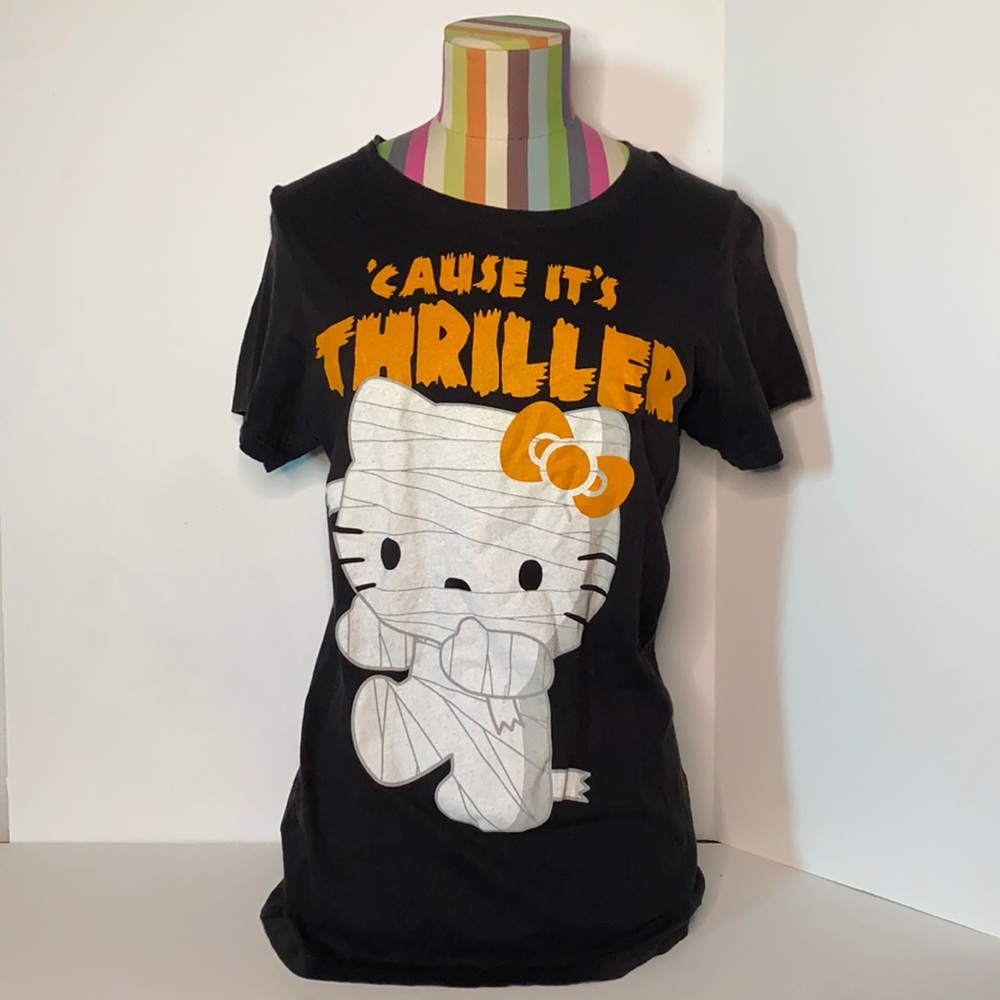 Hello Kitty Halloween Thriller Shirt